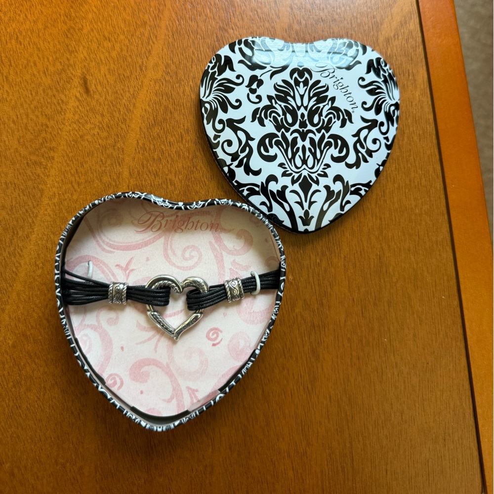 Brighton Heritage Heart Charm Bracelet